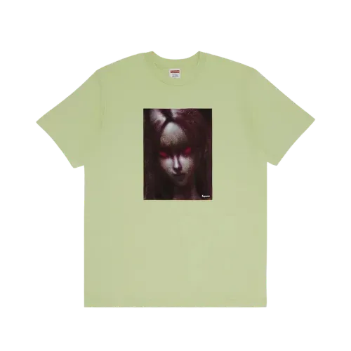 Camiseta Supreme Red Eyes Pale Mint