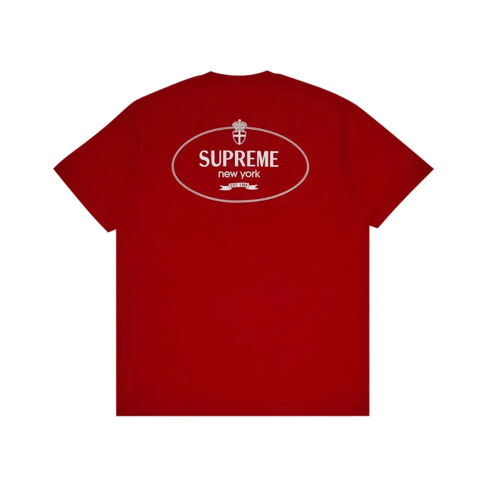 Camiseta Supreme Crest Red foto 1