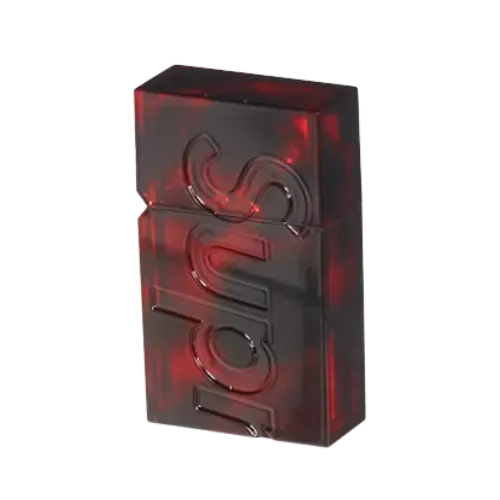 Isqueiro Supreme Tsubota Pearl Hard Edge Red