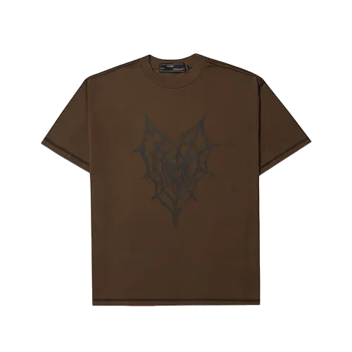 Camiseta MVRK Trapped In Love Marrom