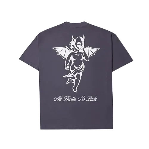Camiseta MVRK Hustle Angel Cinza