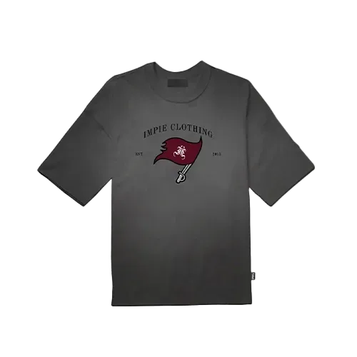 Camiseta Impie Kta Flag Estonada Cinza
