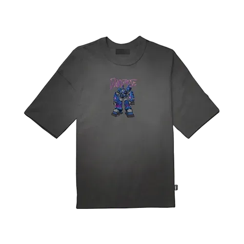 Camiseta Impie Megas Thunder Cinza Estonada