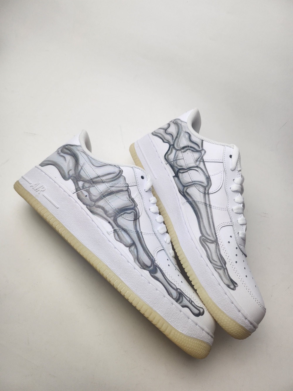 Nike Air Force 1 Low Skeleton — 43, Novo