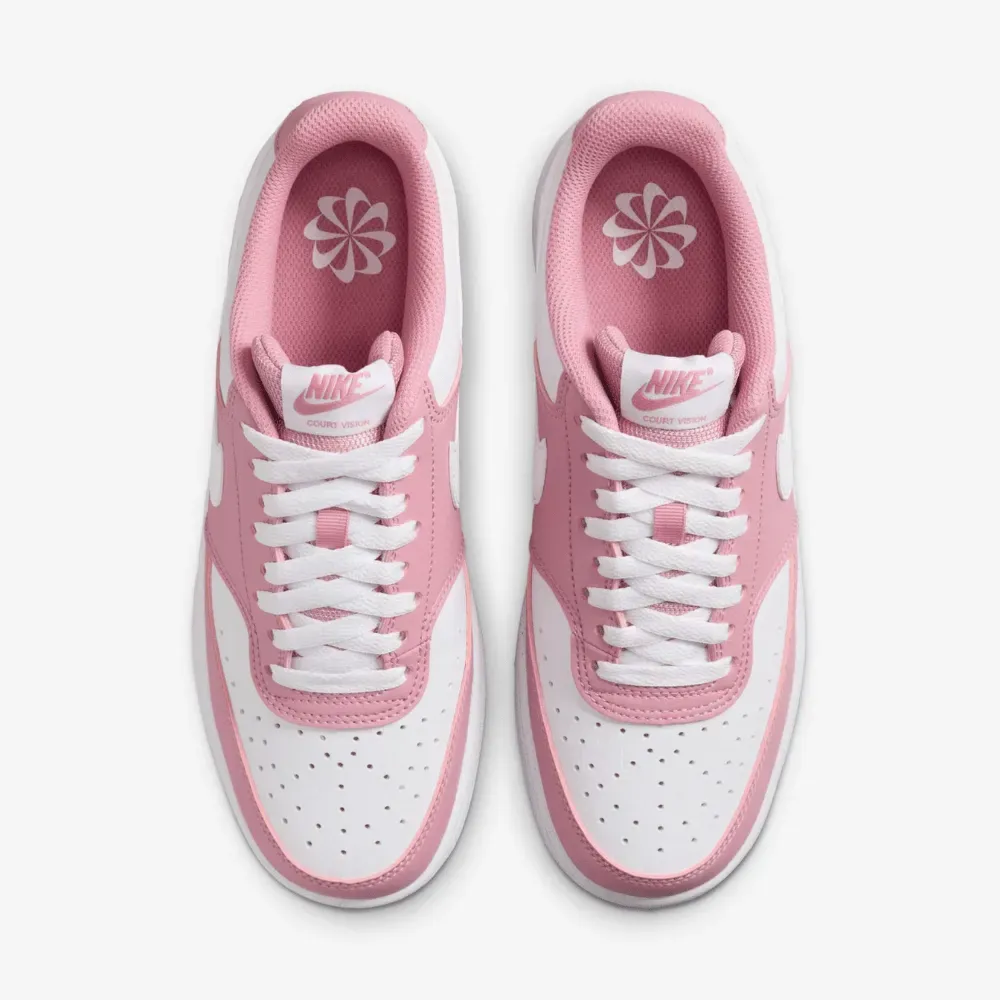 Nike Court Vision Low Next Nature Elemental Pink White foto 2