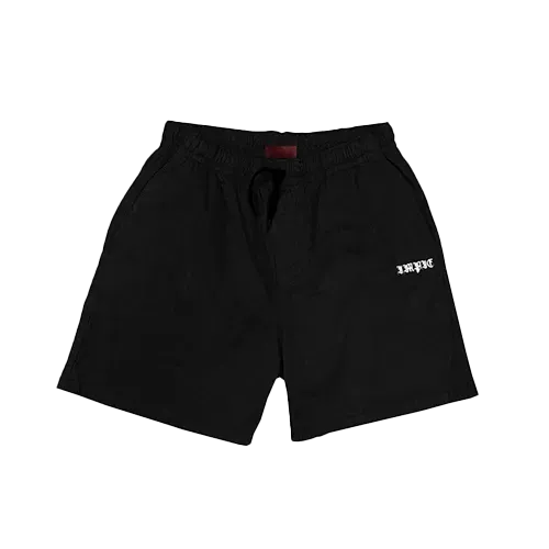 Bermuda Impie Boxy Stitches Preta