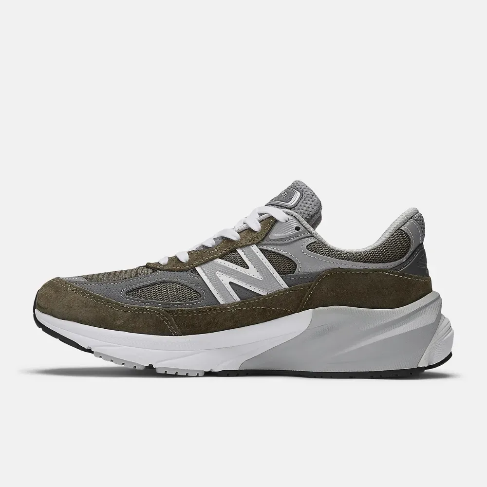 New Balance 990v6 Made in USA Olive Grey foto 3