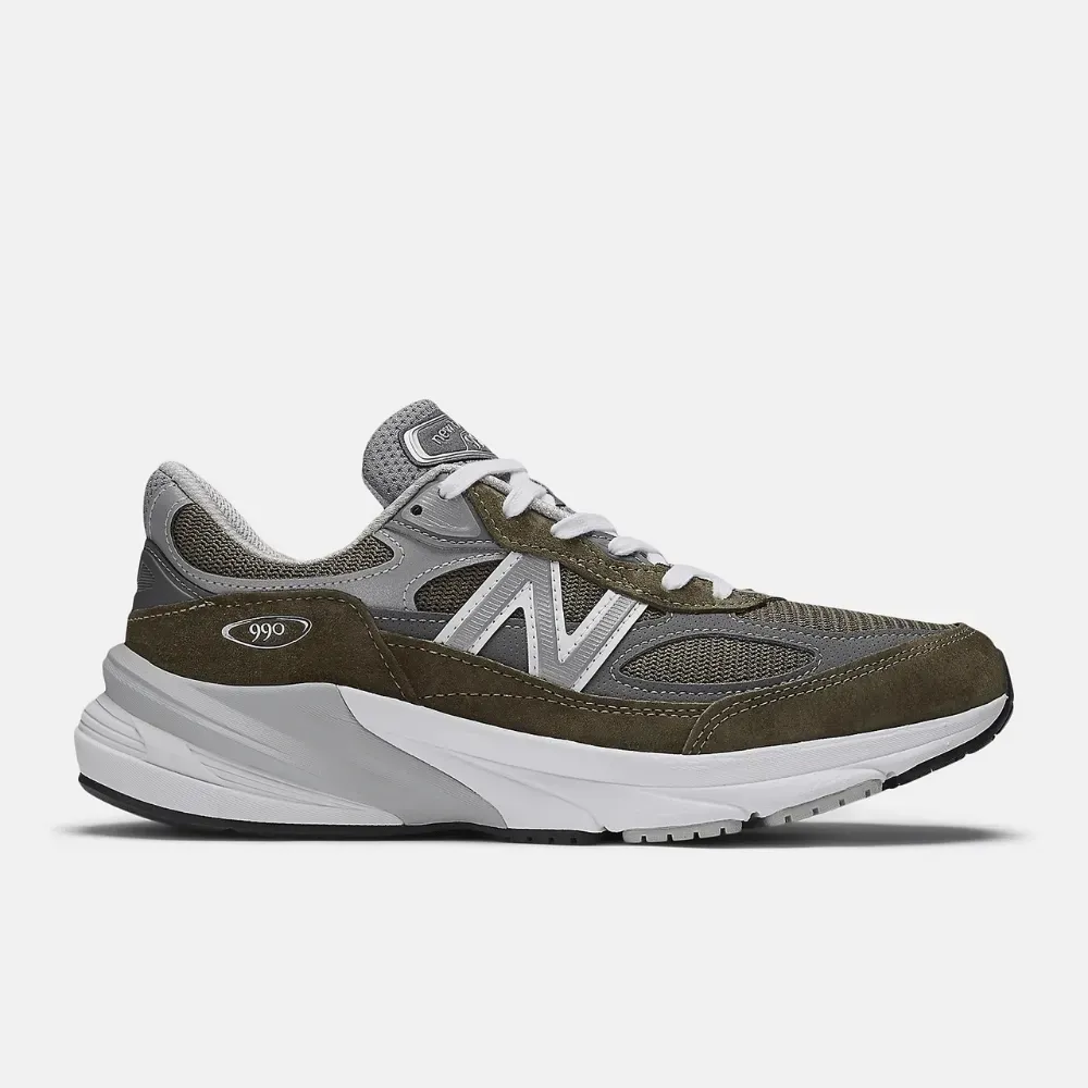 New Balance 990v6 Made in USA Olive Grey - Droper