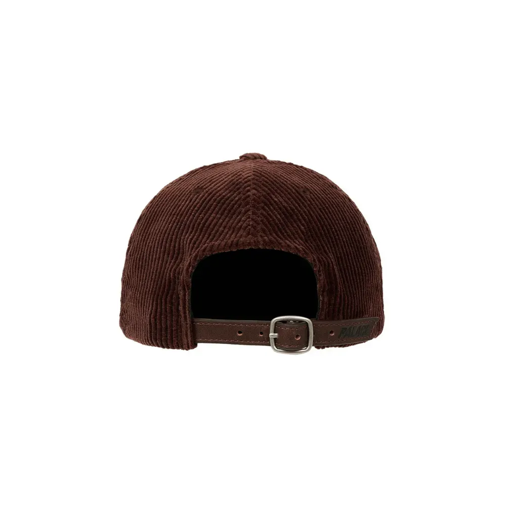 Boné Palace Corduroy Tri-Ferg Patch 6-Panel Brown - Droper