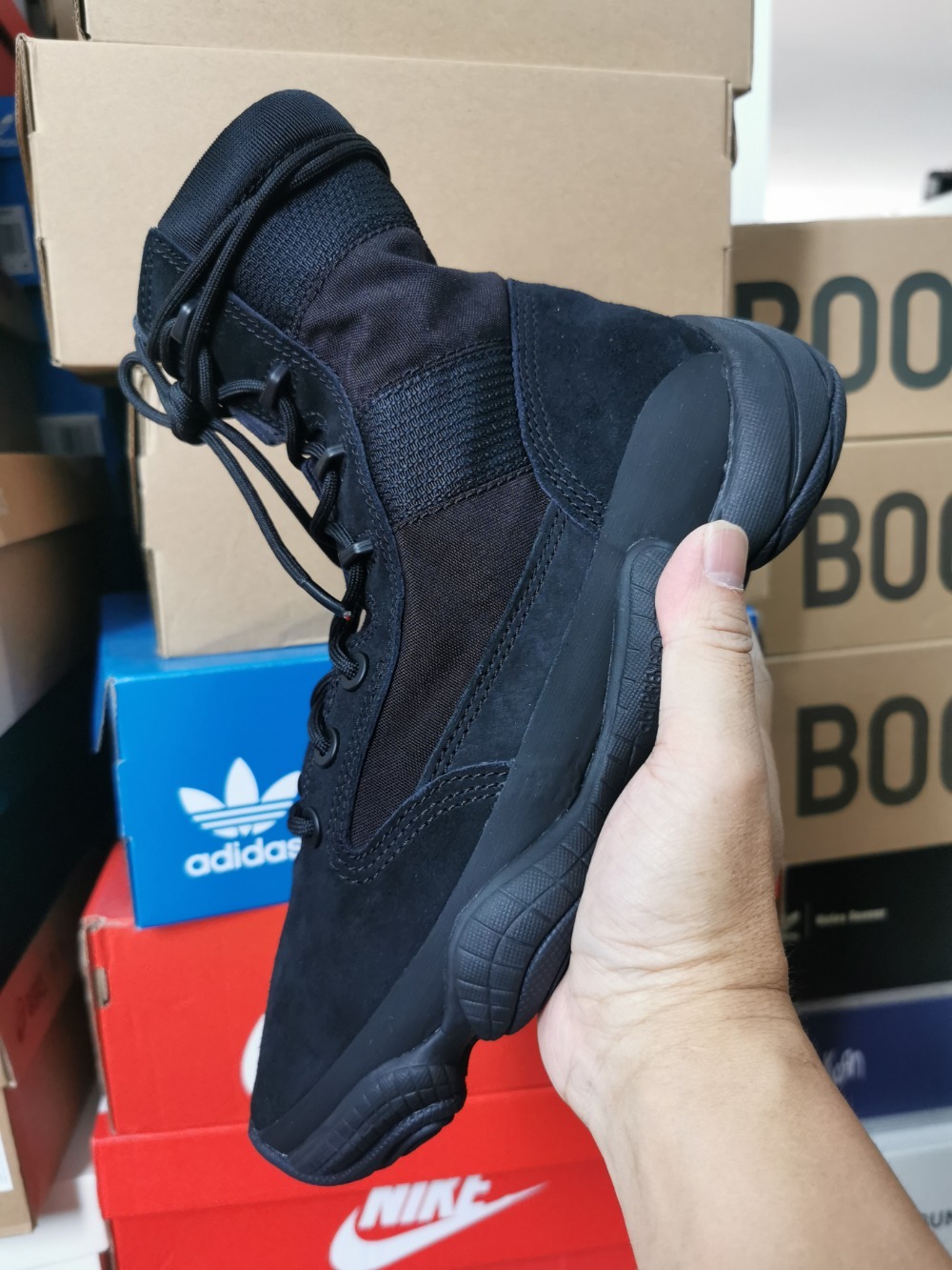 Yeezy 500 High Tactical Boot Utility Black