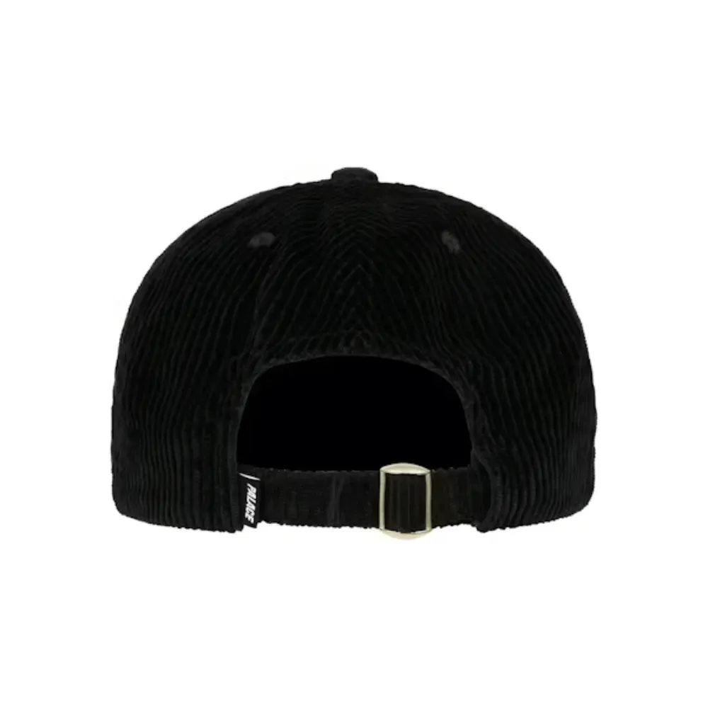 Boné Palace Corduroy P 6-Panel Black foto 1