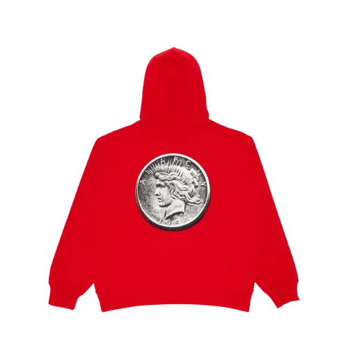 Moletom Supreme Anarchy Hooded Red