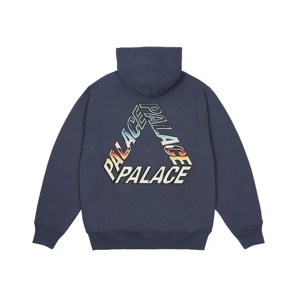 Moletom Palace Chrome P3 Navy foto 1