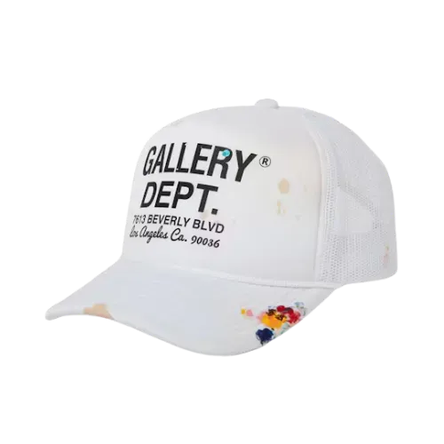 Boné Gallery Dept. Workshop Trucker White