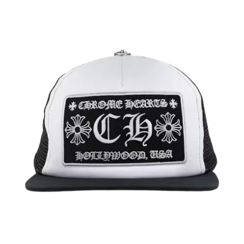 Camiseta Chrome Hearts Triple Cross Hollywood Pocket Black Orange