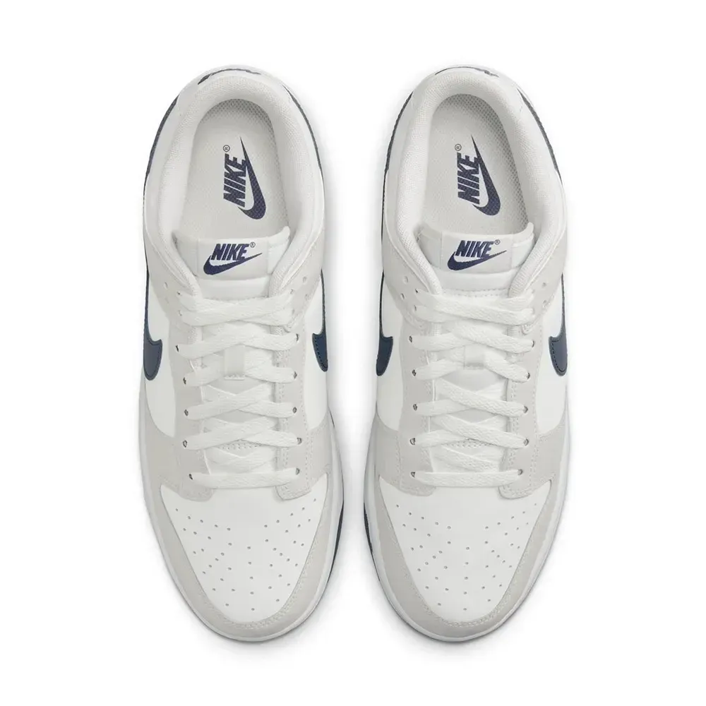 Nike Dunk Low Retro White Midnight Navy - Droper