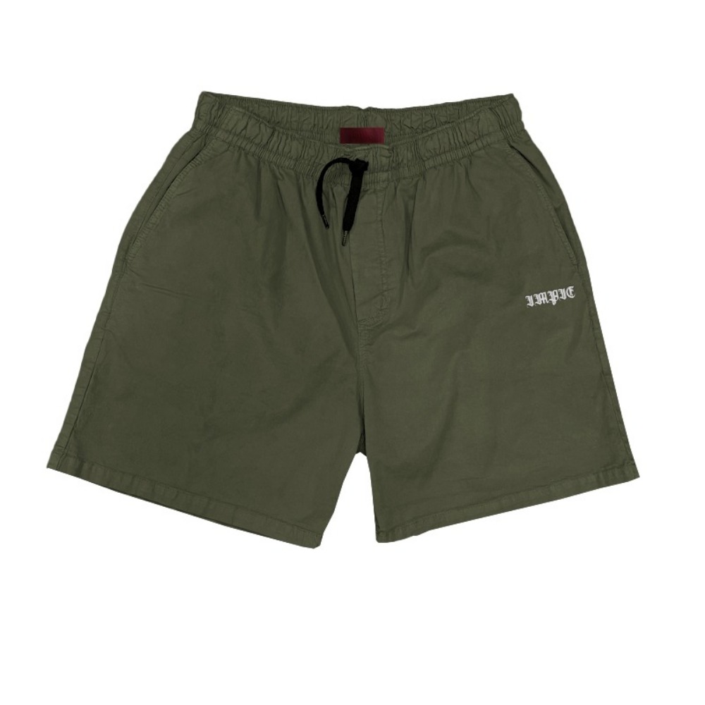 Bermuda Impie Boxy Stitches Verde
