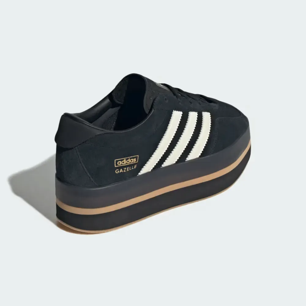 adidas Gazelle Stack Core Black Cream White foto 4