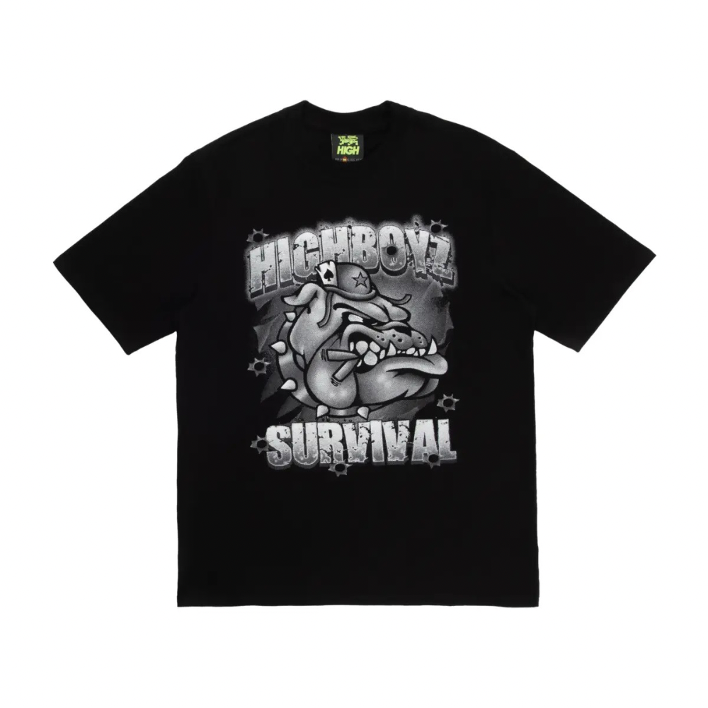 Survival x High Company Camiseta Dog Black - Droper