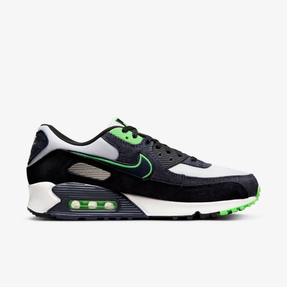 Nike Air Max 90 SE Black Scream Green foto 3