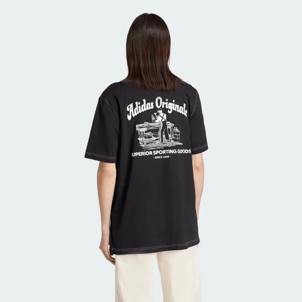 Camiseta adidas Wabash Black foto 2