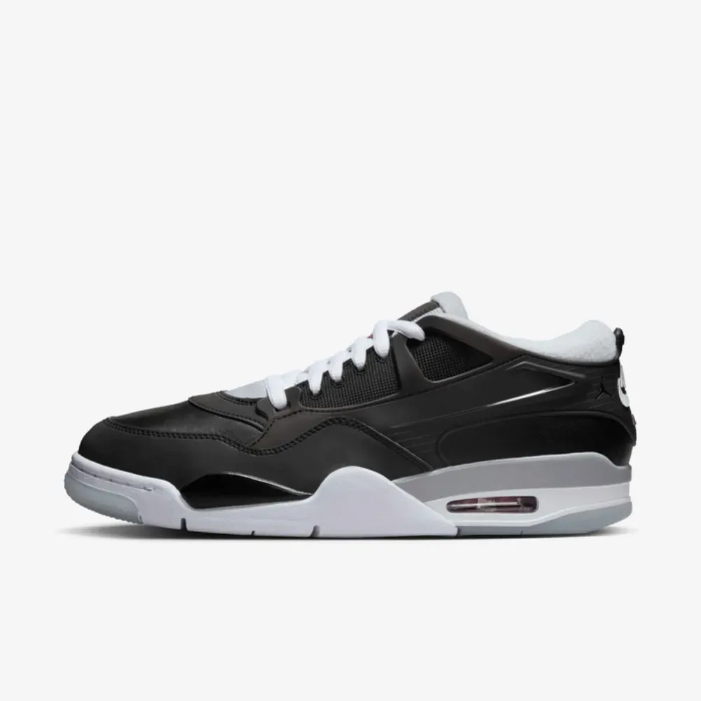 Imagem Air Jordan 4 RM Black Wolf Grey White Fire Red