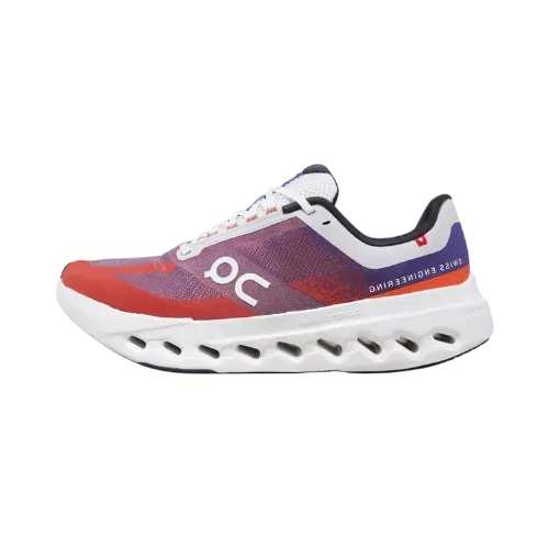 On Running CloudSurfer Next 1 White Red Purple