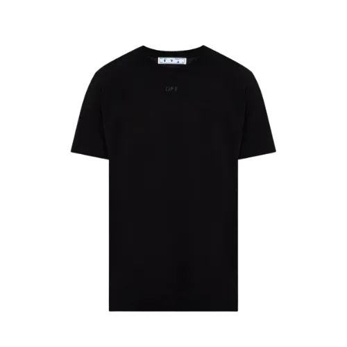 Camiseta Off-White Logo Print Black