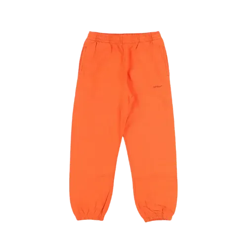 Calça Off-White Sprayed Stencil Arrows Logo Orange