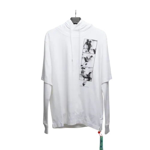 Moletom Off-White Double Tee White