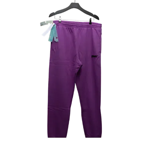 Calça Off-White Logo Print Purple