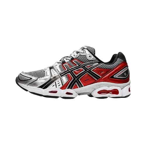 Asics Gel-Nimbus 9 Pure Silver Classic Red