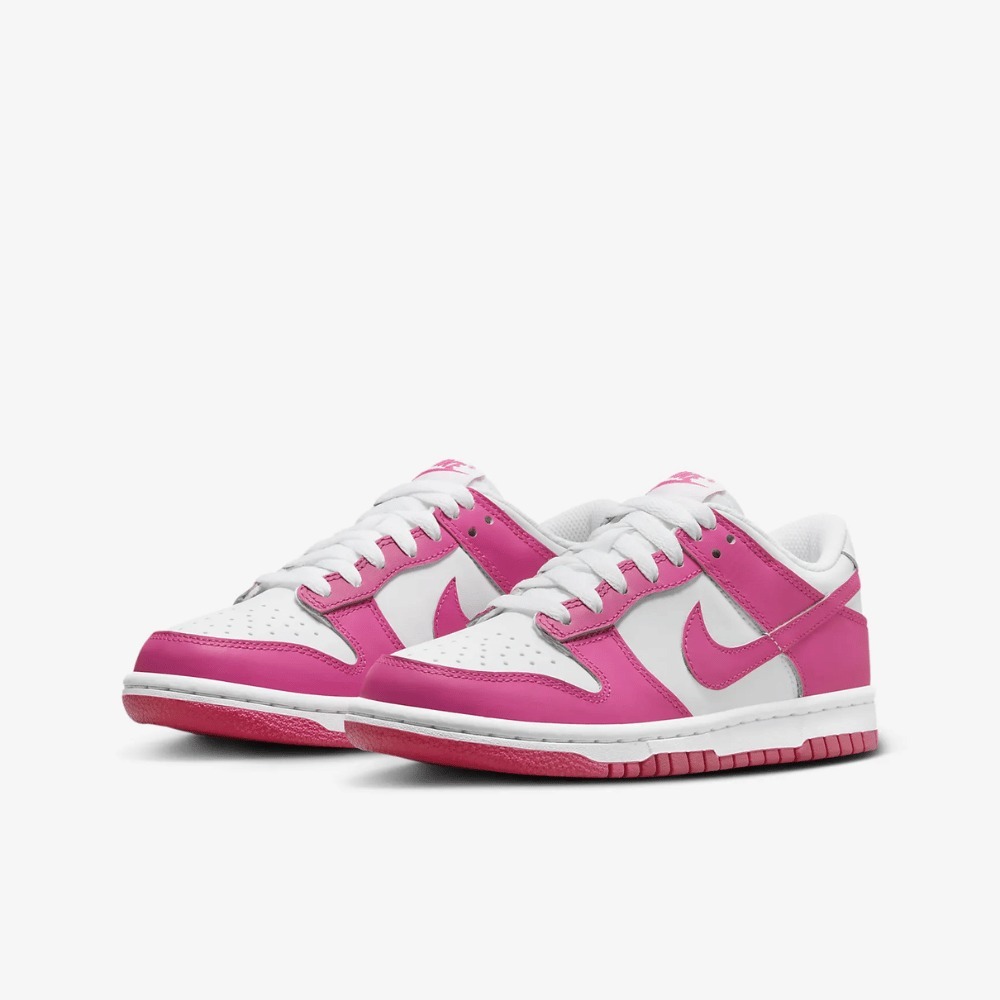 Nike Dunk Low GS Laser Fuchsia — 35, Novo
