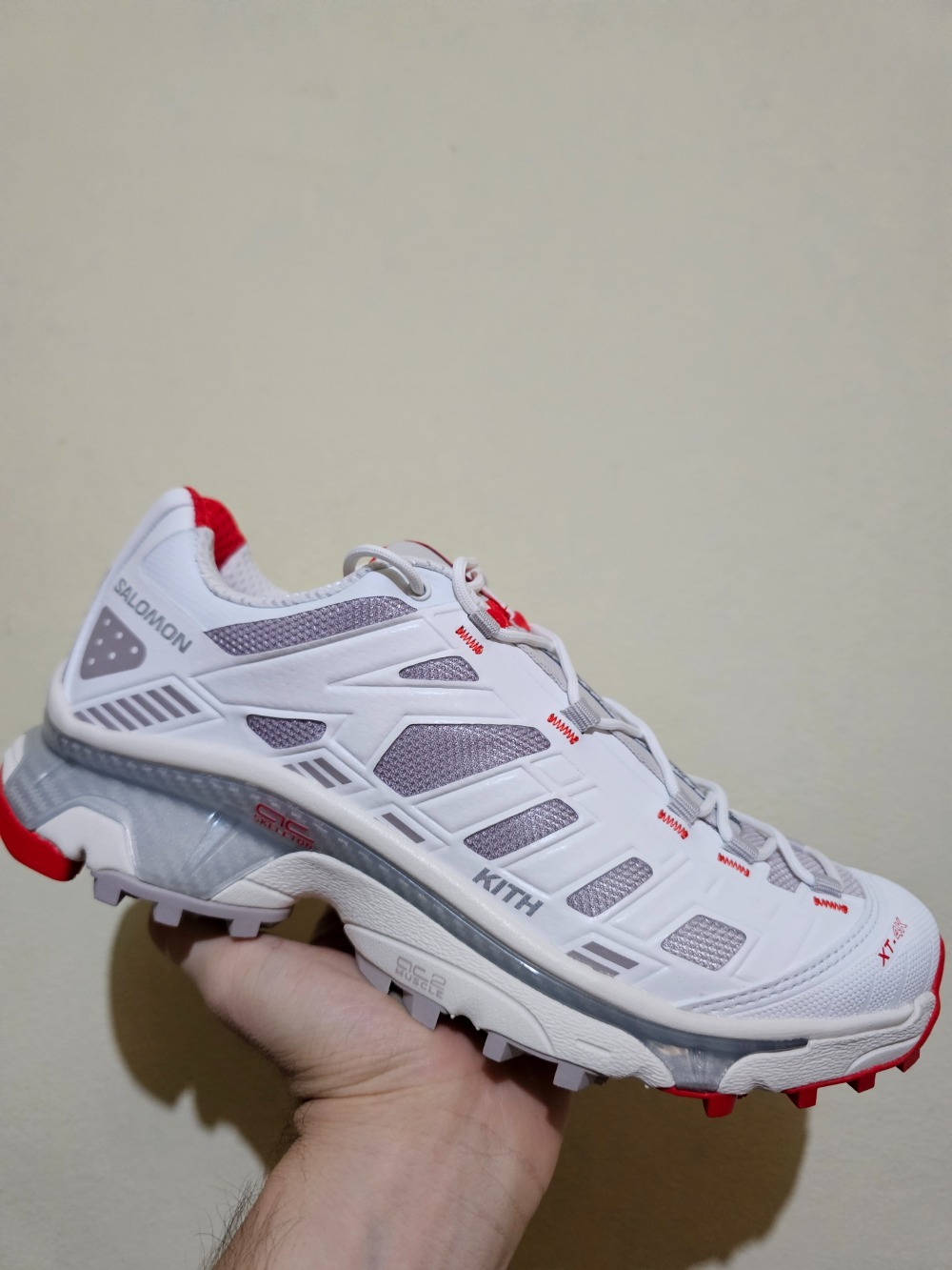 Salomon XT-4K Kith Kithmas White Red