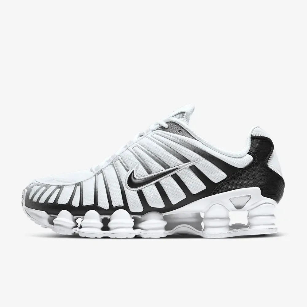 Imagem Nike Shox TL White Metallic Platinum Black