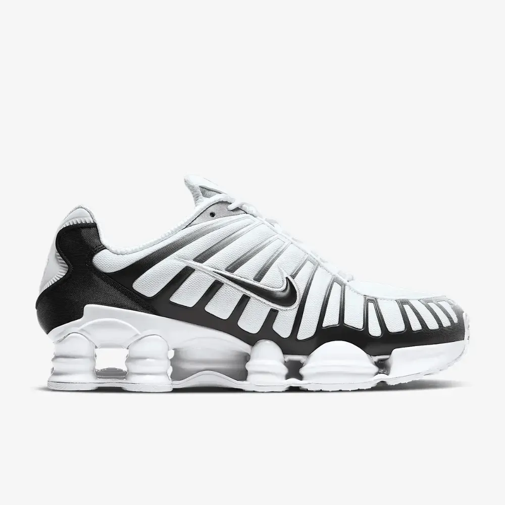 Imagem Nike Shox TL White Metallic Platinum Black