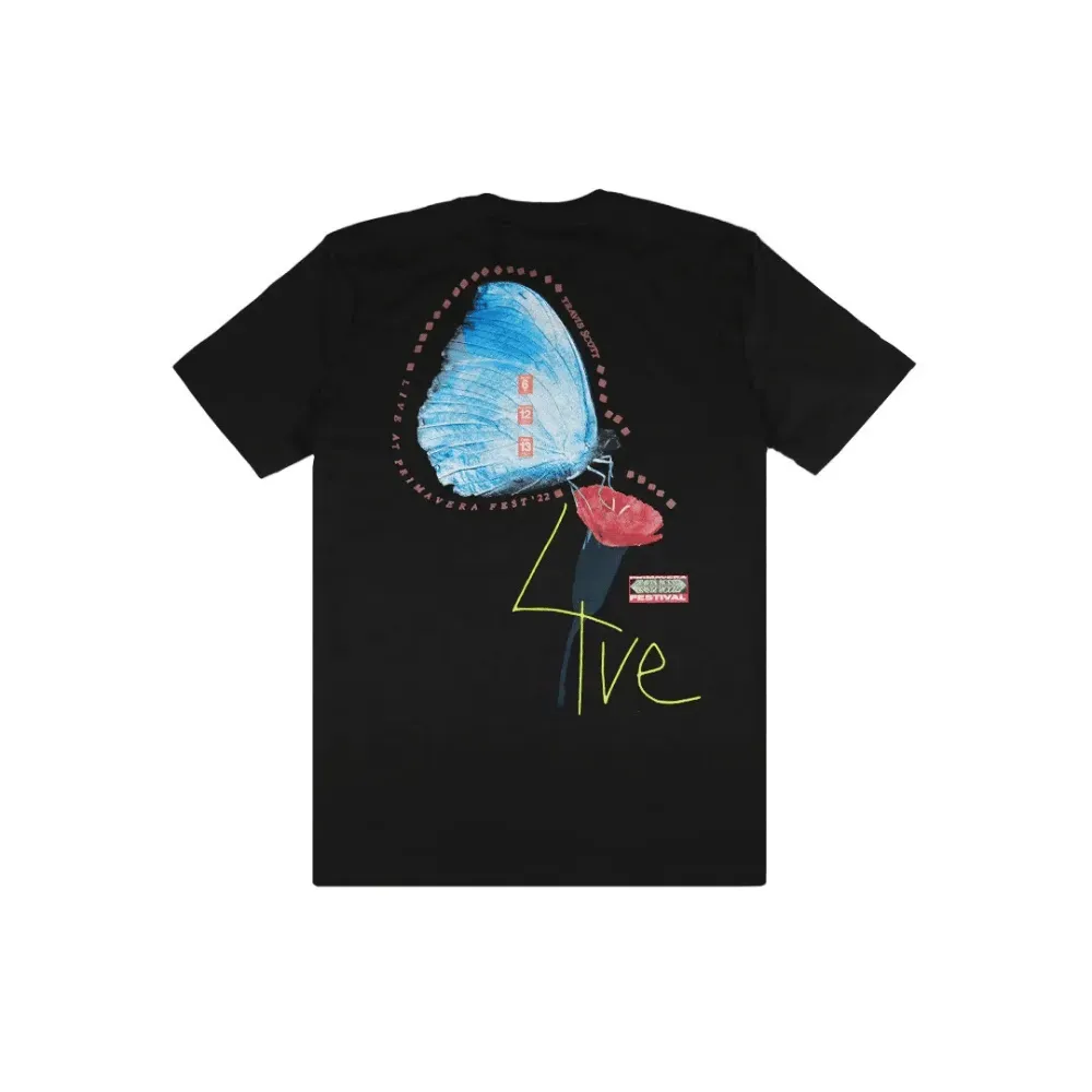 Camiseta Travis Scott Primavera Sound Black foto 1