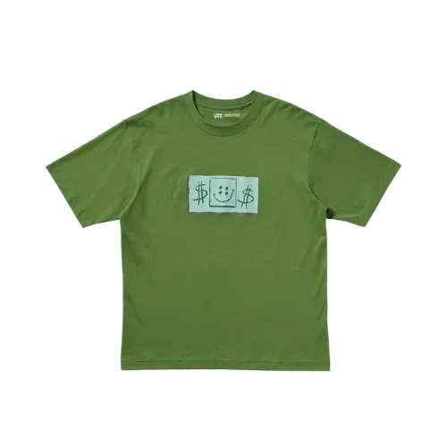 SpongeBob SquarePants x Cactus Plant Flea Market Camiseta UT Graphic Olive