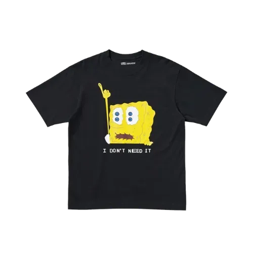 SpongeBob SquarePants x Cactus Plant Flea Market Camiseta UT Graphic Black