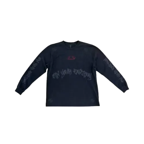 Camiseta Travis Scott Fix Your Energy Longsleeve Black