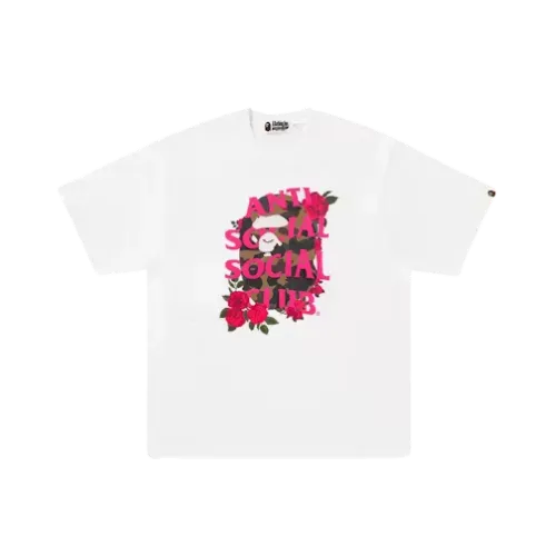 BAPE x Anti Social Social Club Camiseta I White