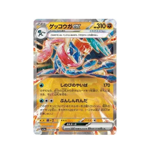 Greninja ex 2024 Pokémon TCG (045/066) - Droper