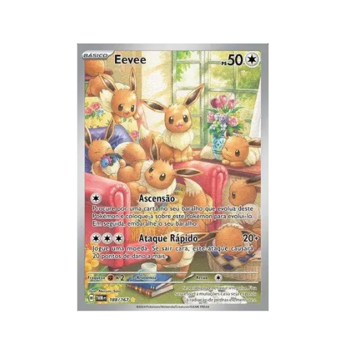 Eevee 2024 Pokémon TCG (188/167) - Droper