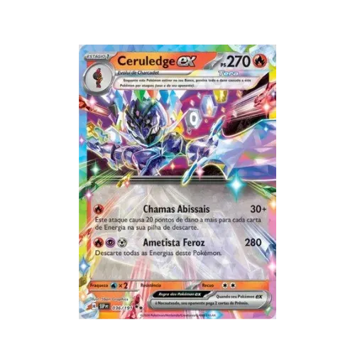Ceruledge ex 2024 Pokémon TCG (036/191) - Droper