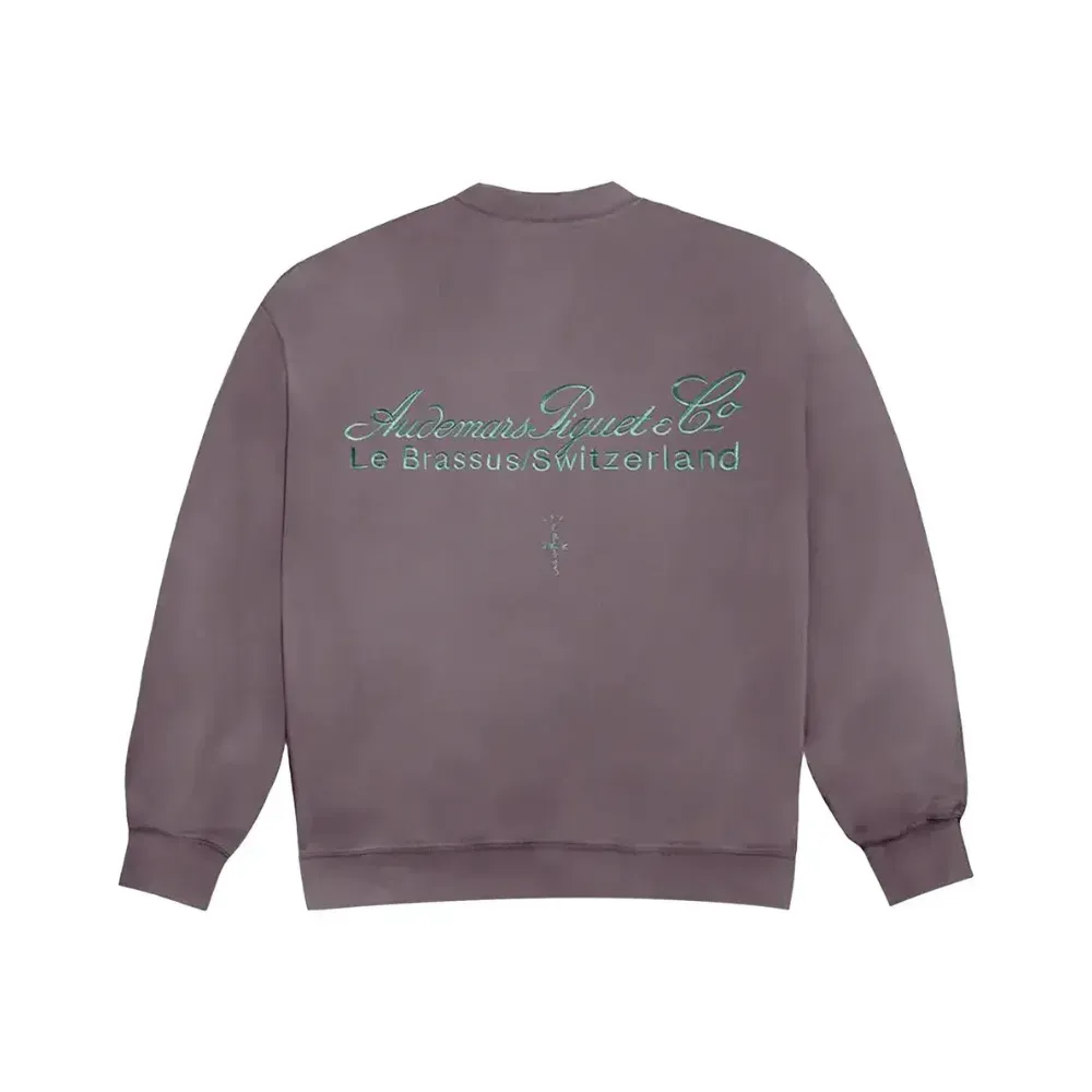 Audemars Piguet x Travis Scott Crewneck Logo II Purple foto 1