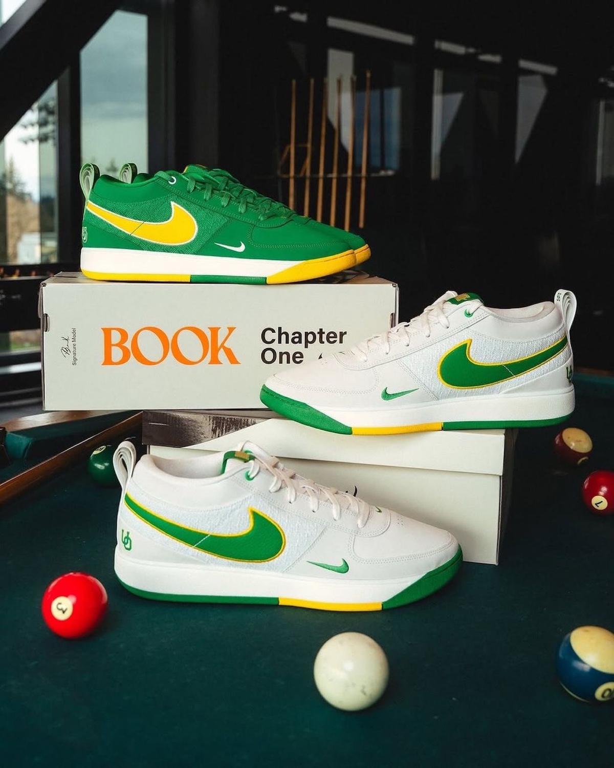 Nike Book 1 PE do Oregon Ducks brilha no March Madness 2025