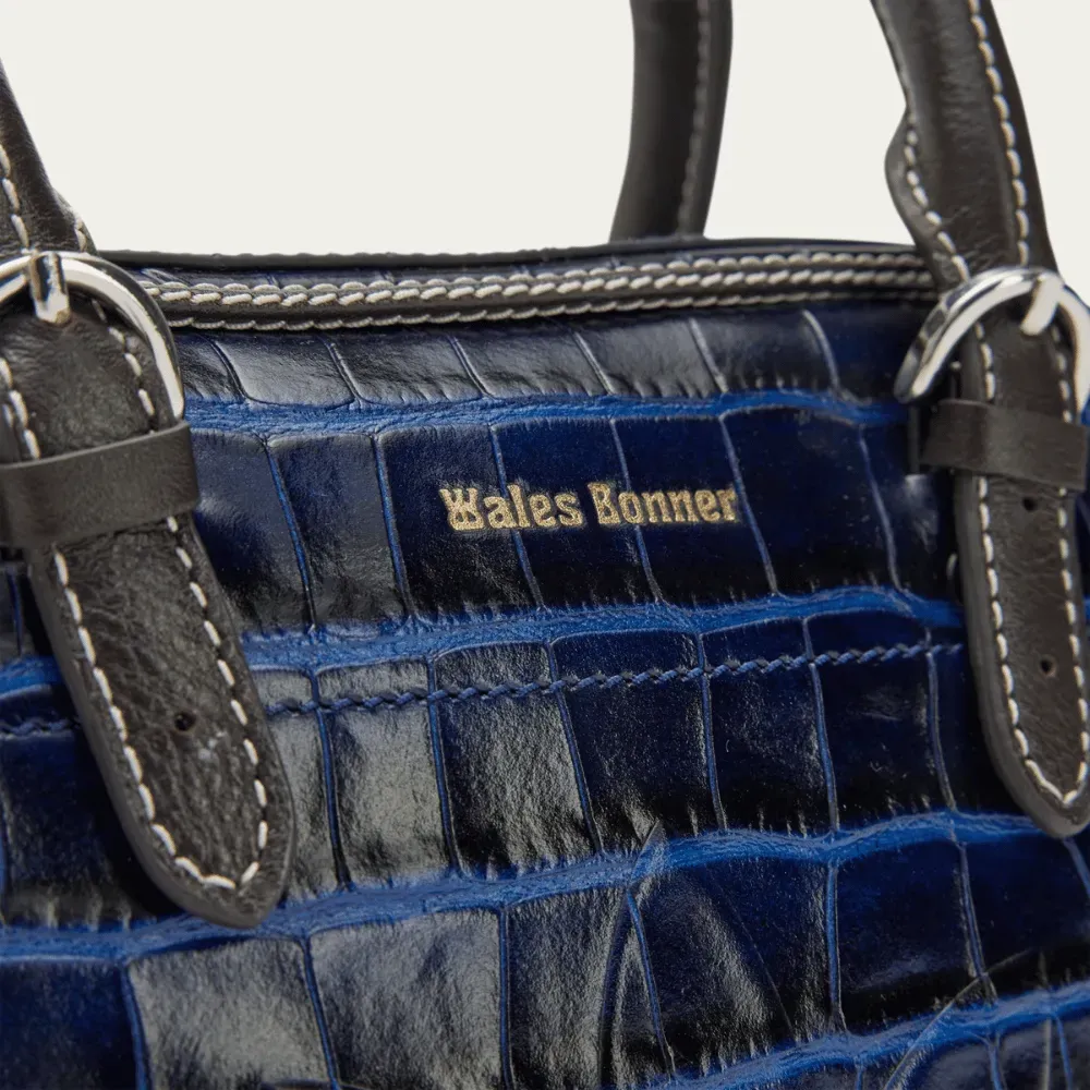 Wales Bonner x adidas Bolsa Pequena Collegiate Navy foto 2