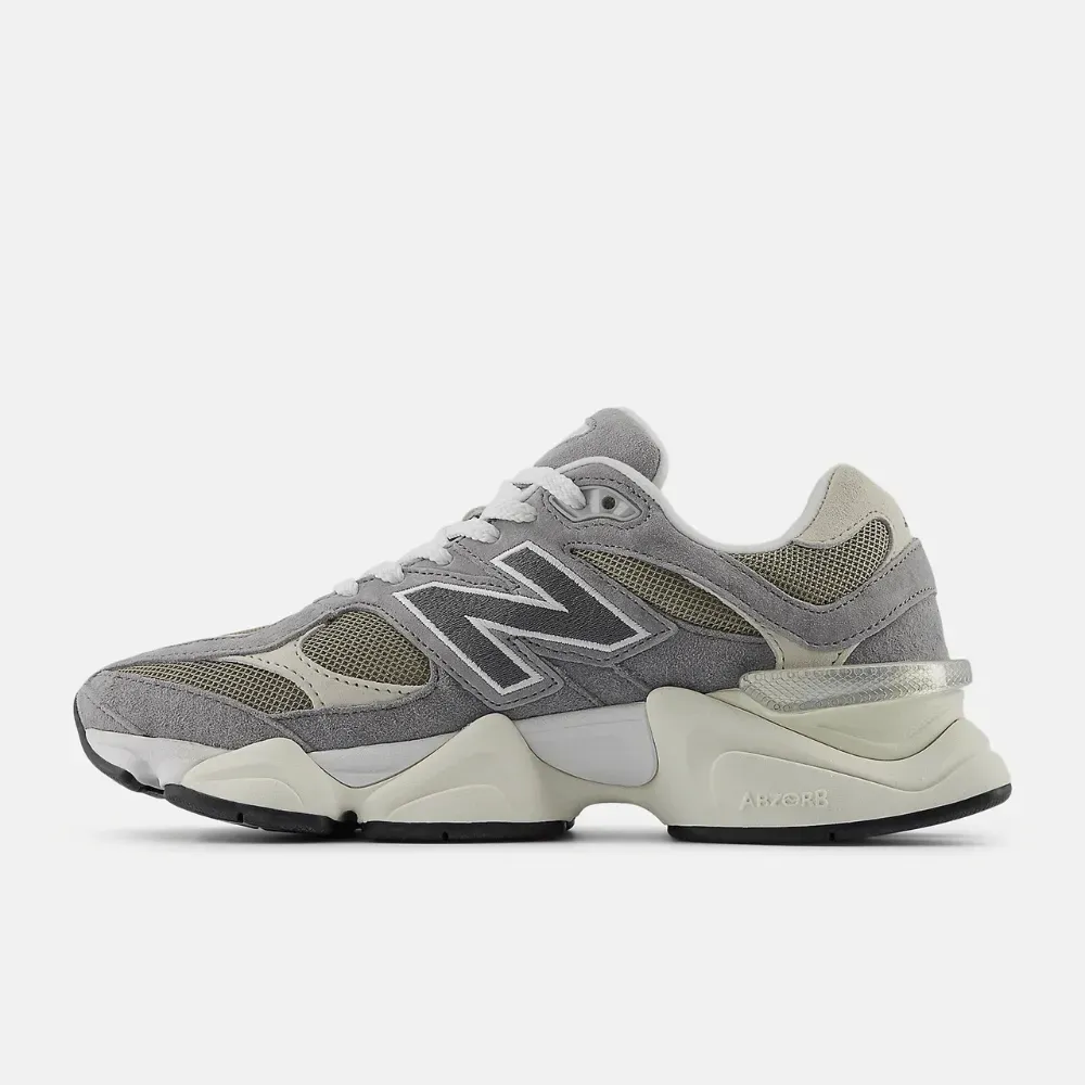 New Balance 9060 Slate Grey Arid Stone Timberwolf - Droper