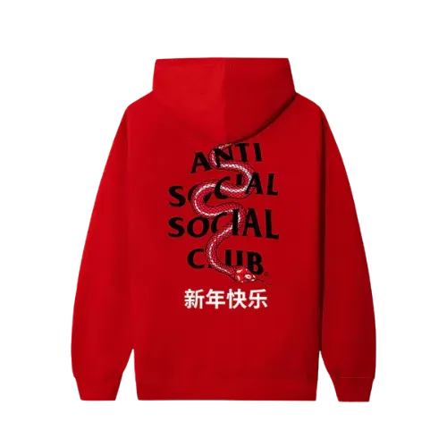 Moletom Anti Social Social Club Wisdom Red