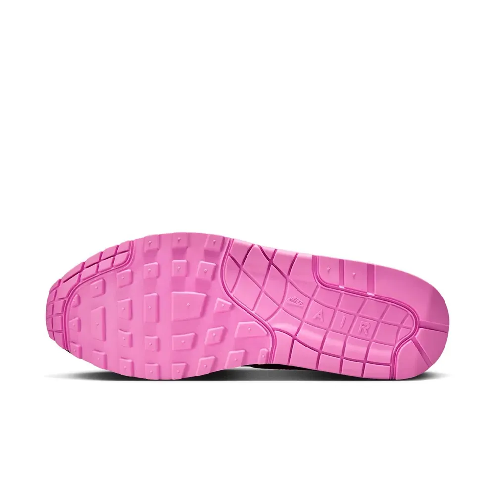Nike Air Max 1 Premium Valentine's Day Black and Playful Pink - Droper